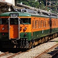 横川駅で折返す115系普通列車