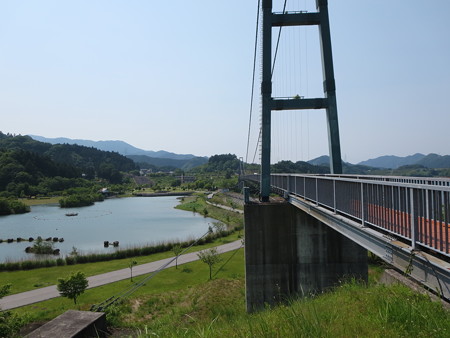 宮ケ瀬湖 水の郷大つり橋