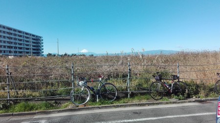 長井から富士山も