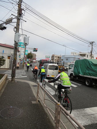 ブルべライダーが行く(国道1号)