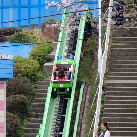 春の東山動植物園 No - 131:50周年を迎えた「スロープシューター」(2015/4/4)