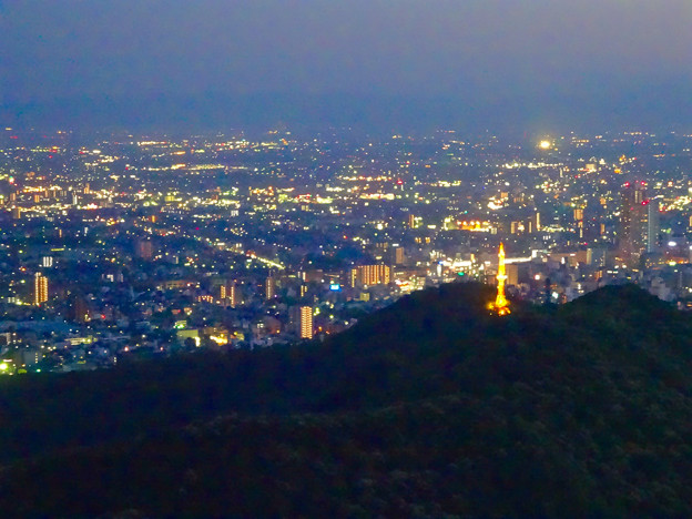 岐阜公園 展望レストランの展望台から見た夜景 18 写真共有サイト フォト蔵