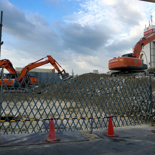 すっかり建物が解体された、旧・ヤマダ電機テックランド春日井店 - 10
