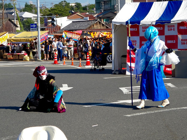 せともの祭 16 No 47 瀬戸市のローカル ヒーロー 陶神オリバー ショー 写真共有サイト フォト蔵