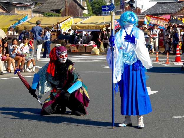 せともの祭 16 No 48 瀬戸市のローカル ヒーロー 陶神オリバー ショー 写真共有サイト フォト蔵