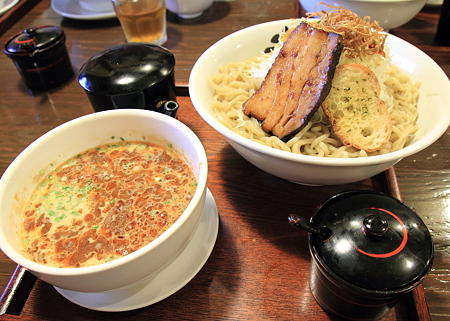 P27蝦醤つけ麺大盛