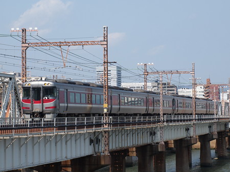 キハ189系特急はまかぜ 東海道本線新大阪~大阪