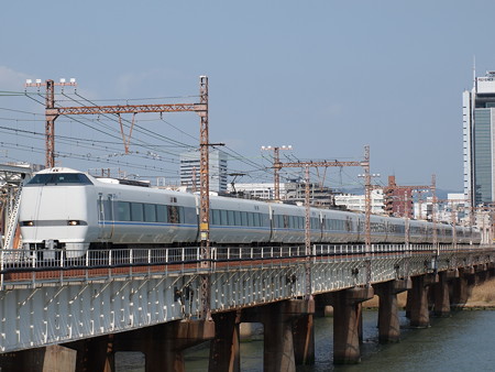 683系特急サンダーバード 東海道本線新大阪~大阪01