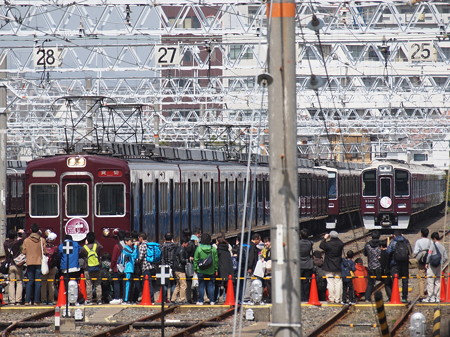 阪急2300系ラストラン 阪急京都線正雀駅04