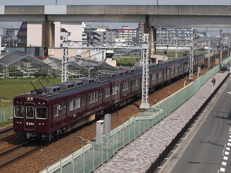 阪急5300系普通 阪急京都線茨木市~南茨木