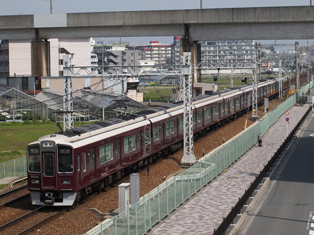阪急9300系特急 阪急京都線茨木市~南茨木01