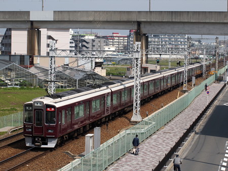 阪急9300系特急 阪急京都線茨木市~南茨木02