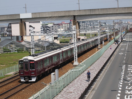 阪急9300系特急 阪急京都線茨木市~南茨木07