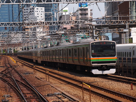 E231系回送 東海道本線新橋~品川