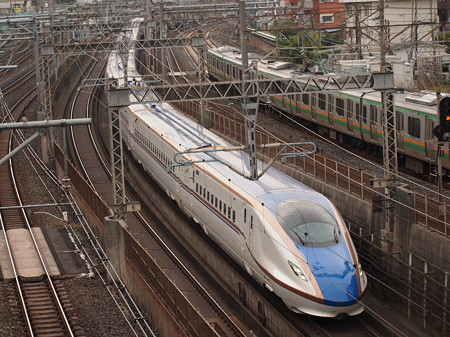 W7系はくたか 東北新幹線大宮~上野