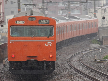 103系普通 大阪環状線芦原橋駅