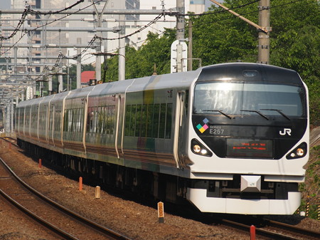 E257系特急かいじ 中央本線西国分寺駅
