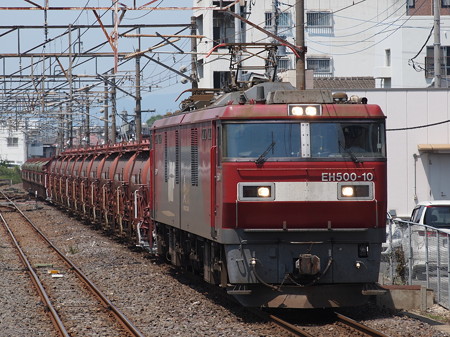 EH500 安中貨物 常磐線勝田駅