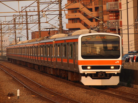 209系普通 武蔵野線新座駅