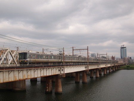 223系新快速 東海道本線新大阪~大阪
