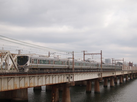 225系丹波路快速回送 東海道本線新大阪~大阪