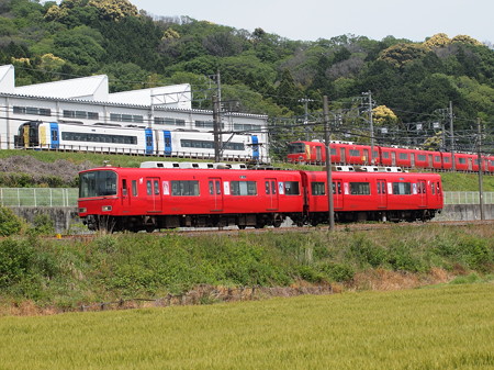 名鉄3500系普通 名古屋本線山中~藤川01