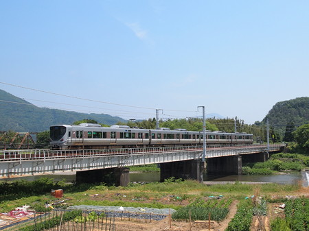 225系新快速 北陸本線河毛~高月