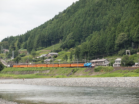 C11きかんしゃトーマス号 大井川鐵道塩郷駅周辺01