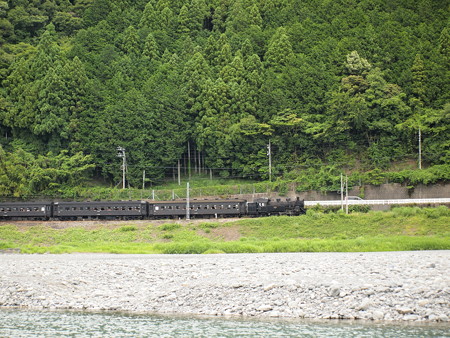 C10急行かわね路 大井川鐵道塩郷駅周辺02