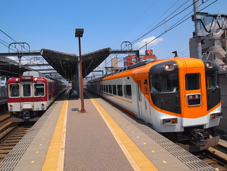 近鉄12400系回送 近鉄名古屋線八田駅06