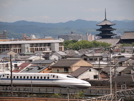 N700系のぞみ 東海道新幹線京都~新大阪01