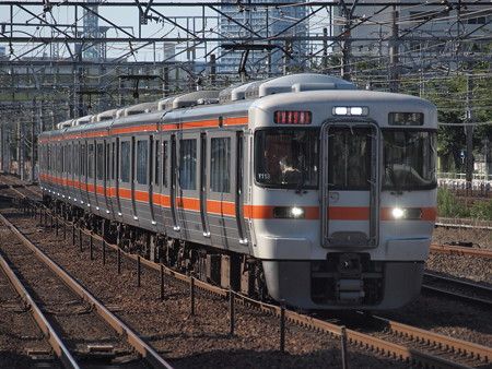 313系新快速 東海道本線熱田駅