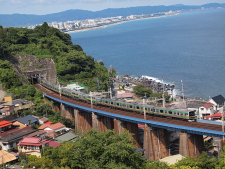 E231系 東海道本線早川~根府川01