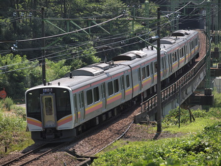 E129系普通 上越線土合~土樽