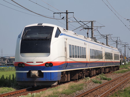 E653系快速おはよう信越 信越本線荻川~さつき野02