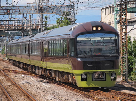 485系快速たんばらラベンダー号 上越線新前橋駅