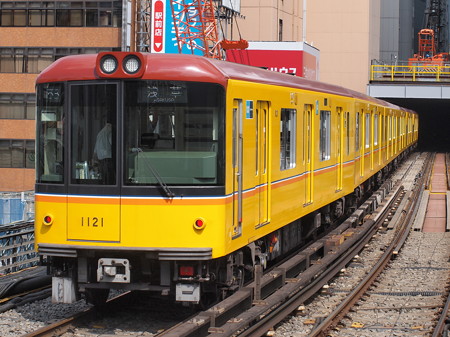 メトロ1000系 メトロ銀座線渋谷駅