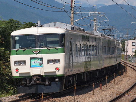 185系特急はまかいじ 中央本線韮崎~塩崎03