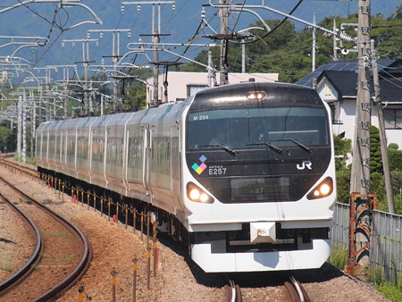 E257系特急あずさ中央本線韮崎~塩崎02