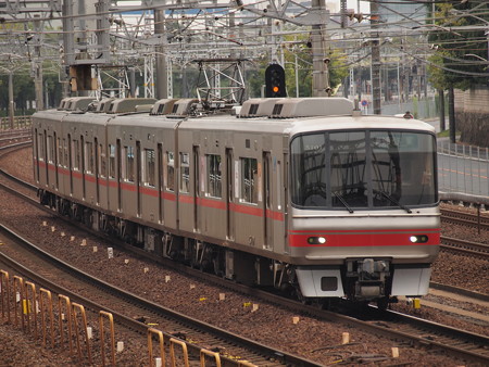 名鉄5000系普通 名鉄名古屋本線神宮前~金山