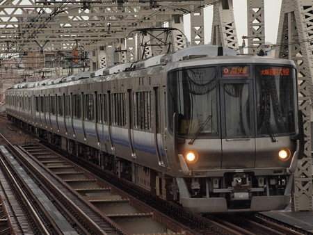 223系関空紀州路快速 大阪環状線大正駅