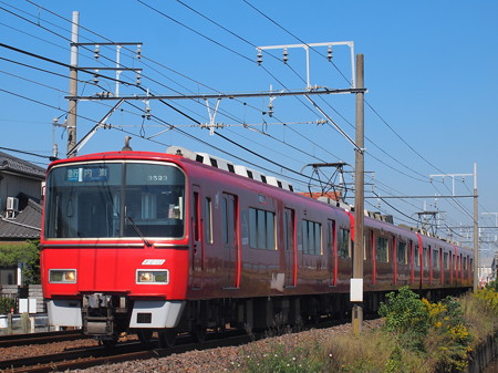名鉄3500系急行 名鉄犬山線西春~上小田井01