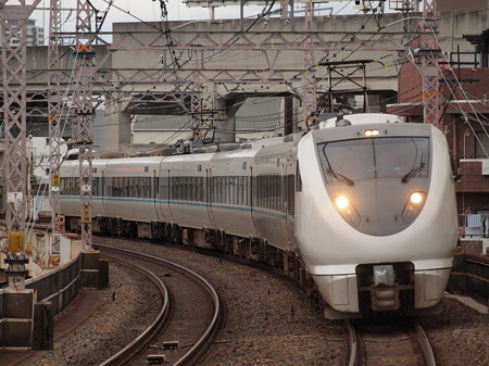 289系特急くろしお 阪和線美章園駅01