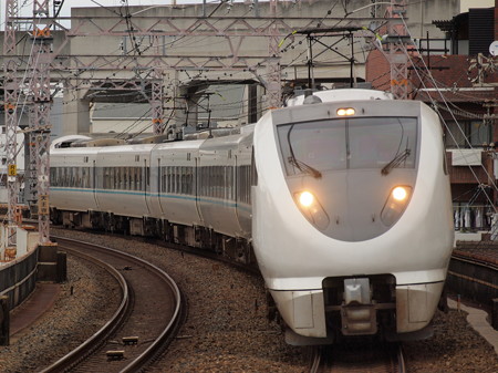 289系特急くろしお 阪和線美章園駅03