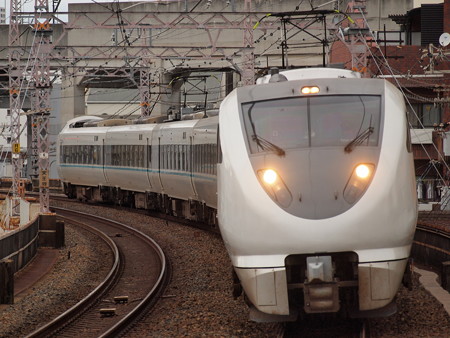 289系特急くろしお 阪和線美章園駅04