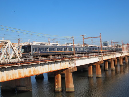 207系普通 東海道本線新大阪~大阪04