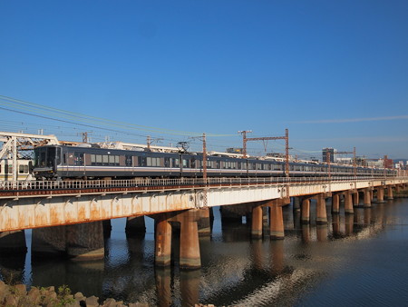 223系新快速 東海道本線新大阪~大阪01