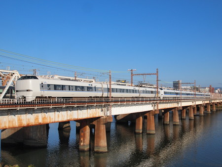 683系特急サンダーバード 東海道本線新大阪~大阪01