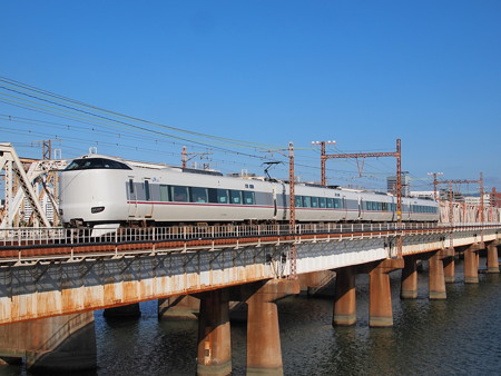 287系特急こうのとり 東海道本線新大阪~大阪
