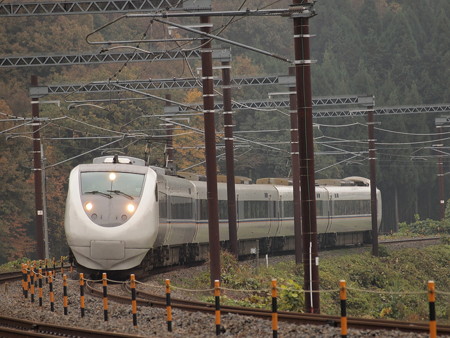 681系特急しらさぎ 北陸本線河毛~高月01